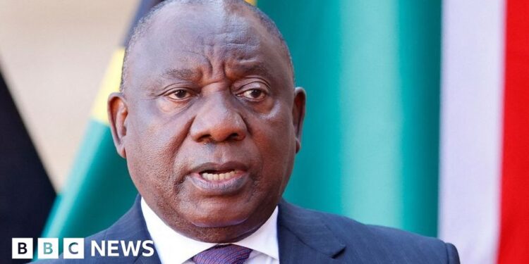 Cyril Ramaphosa: How Arthur Fraser landed South Africa’s president in trouble
