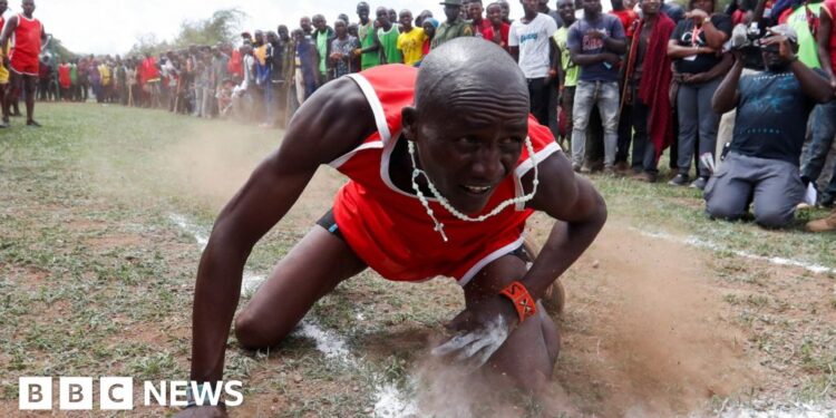 Kenya Maasai Olympics: Hundreds gather for lion hunt alternative – BBC