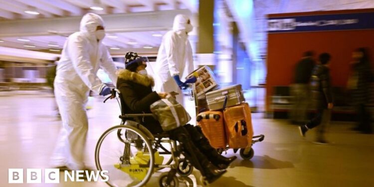 Covid: Why are some places testing Chinese arrivals? – BBC