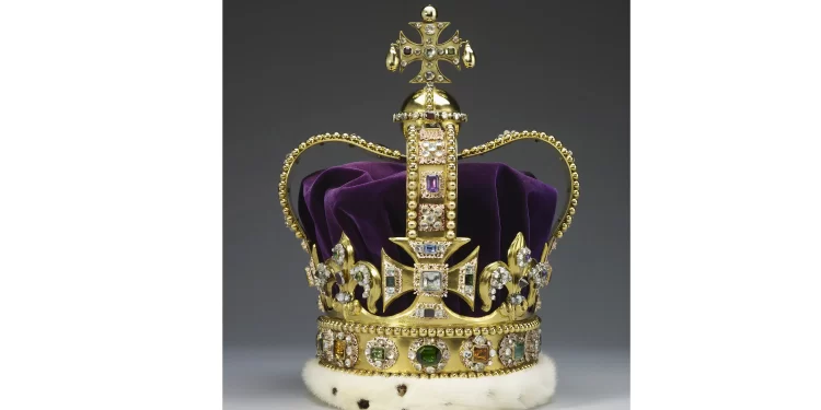 St. Edward’s Crown moved out of tower ahead of coronation