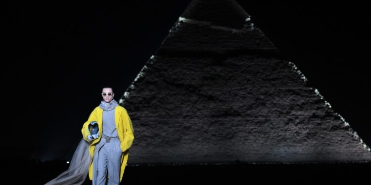 Egypt Dusts Off Pyramids For Fashion, Pop And Art Shows Egypt Dusts Off Pyramids For Fashion, Pop And Art Shows