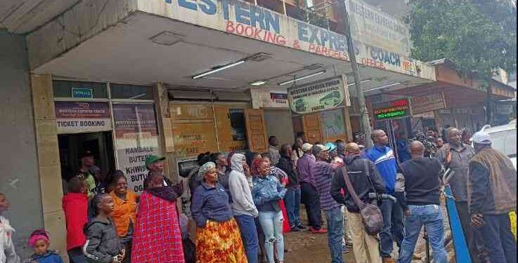 Anger, frustration as travelers to Western Kenya stranded in the city Anger, frustration as travelers to Western Kenya stranded in the city