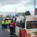 Mini-bus Full of Passengers Overturns Along Mombasa Road, Cars Diverted to Expressway Mini-bus Full of Passengers Overturns Along Mombasa Road, Cars Diverted to Expressway