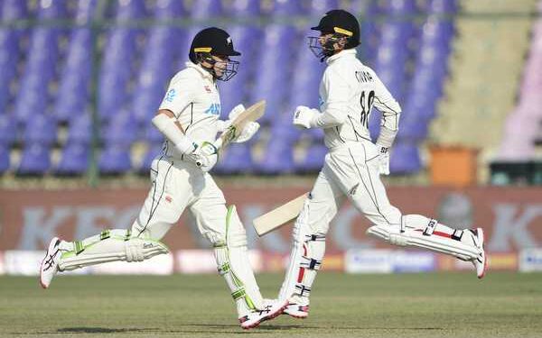 Conway, Latham lead New Zealand’s strong response Conway, Latham lead New Zealand’s strong response