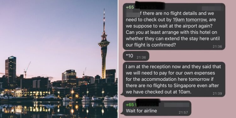S’pore Tour Group Temporarily Stranded In New Zealand After Travel Agency Fails To Confirm Return Flight S’pore Tour Group Temporarily Stranded In New Zealand After Travel Agency Fails To Confirm Return Flight
