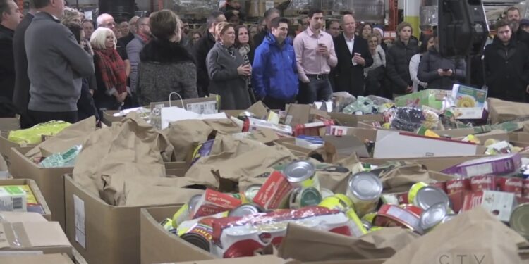 23rd London Business Cares holiday food drive