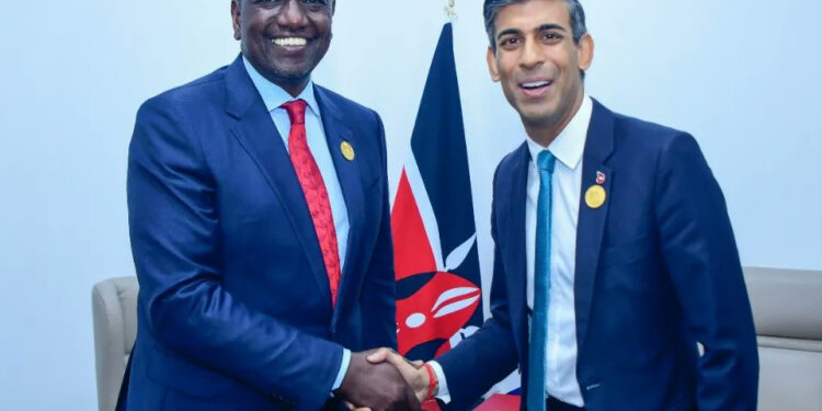 Climate finance to flow to Kenya as UK Prime Minister agrees with President Ruto to fast-track KES 500 billion of British investment
