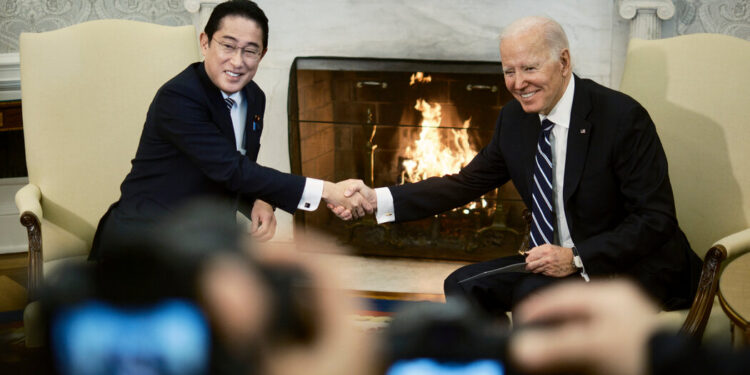 Biden and Kishida, Japan’s PM, Meet to Discuss China’s Growing Power