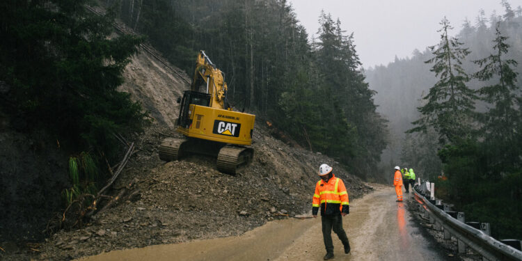 Whiteouts, Landslides and Floods Cut Off California Roads
