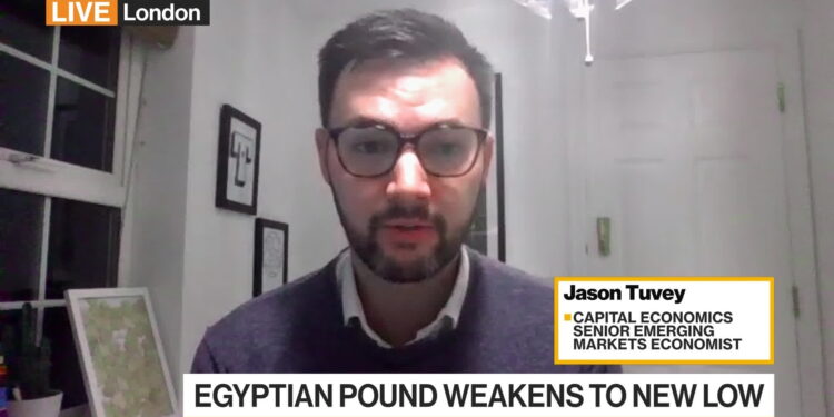 Watch Jason Tuvey on the Egyptian Economy – Bloomberg