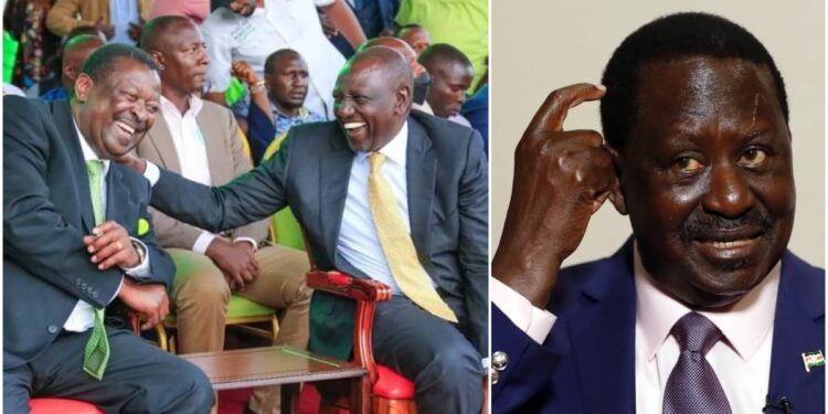 Ignore Azimio Sideshows and Keep Your Eye on The Ball, Mudavadi Tells William Ruto