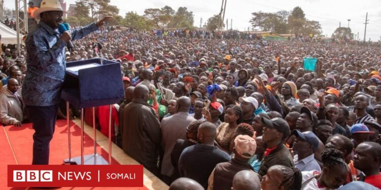 Murashaxii looga guuleystay doorashada Madaxweynaha Kenya oo ku dhawaaqay go’aan cusub Murashaxii looga guuleystay doorashada Madaxweynaha Kenya oo ku dhawaaqay go’aan cusub