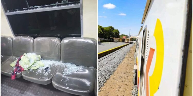 Muhoroni: Scare as Unknown People Pelt 3 Different Kenya Railways Trains with Stones Muhoroni: Scare as Unknown People Pelt 3 Different Kenya Railways Trains with Stones