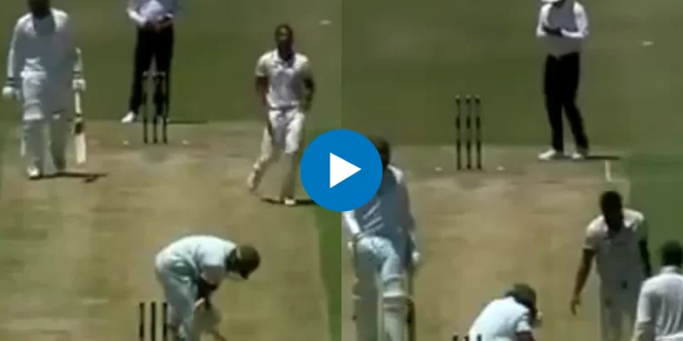 Disappointment at peak ! South African batter gets on knees, breaks down after getting dismissed, watch here Disappointment at peak ! South African batter gets on knees, breaks down after getting dismissed, watch here