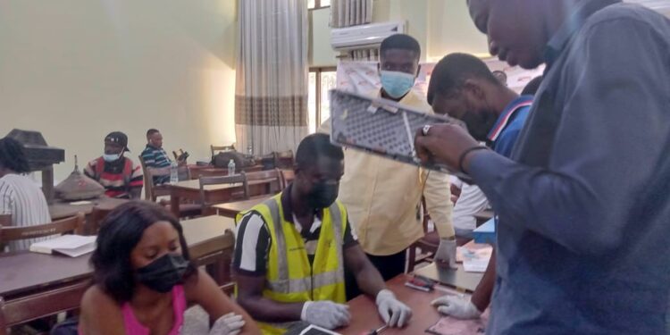 Electrical and electronics technicians receive training on e-waste disposal 