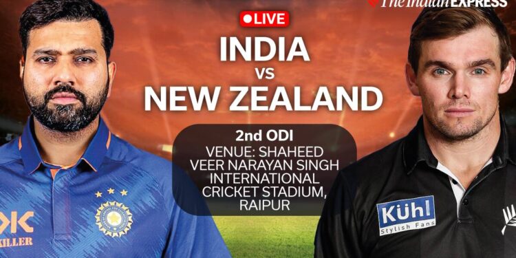 India vs New Zealand 2nd ODI Live Score Updates: Eyes on Rohit Sharma as IND take NZ in Raipur India vs New Zealand 2nd ODI Live Score Updates: Eyes on Rohit Sharma as IND take NZ in Raipur