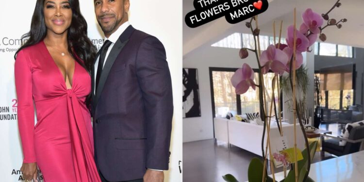 Kenya Moore Gets Birthday Flowers from Daughter and Estranged Husband