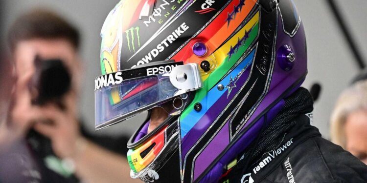 Lewis Hamilton now needs FIA permission to support LGBTQ+ groups or any other ‘private personal agenda’ Lewis Hamilton now needs FIA permission to support LGBTQ+ groups or any other ‘private personal agenda’