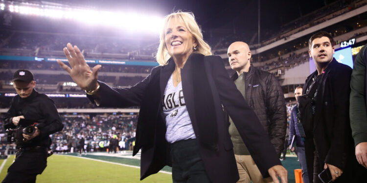 Jill Biden Is Ready to Cheer on the Eagles at the Super Bowl