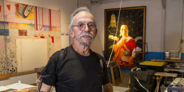 Jesse Treviño, Chicano Artist Whose Muse Was San Antonio, Dies at 76